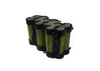 tenedor de 22.2v Li Ion Battery Pack With Plastic, batería de litio 6S2P 18650 6000mAh