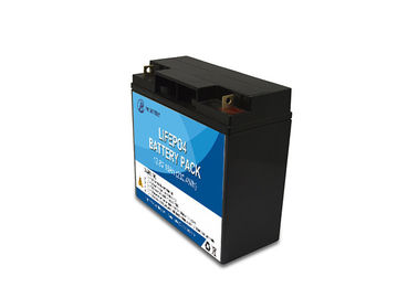 ABS plástico 12V células cilíndricas 18Ah LiFePO4 de 32650 baterías sin necesidad de mantenimiento