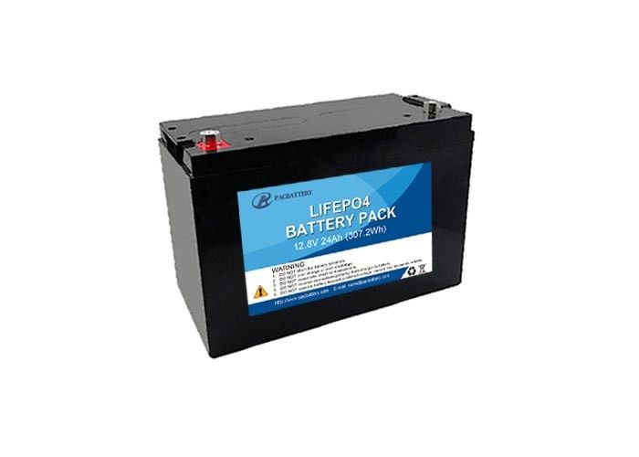 batería recargable de 12.8V 24Ah LiFePO4, Sistema Solar de Ion Phosphate Battery Pack For del litio